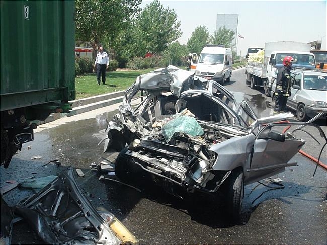 یک کشته در سانحه رانندگی محور نجف آباد – تیران
