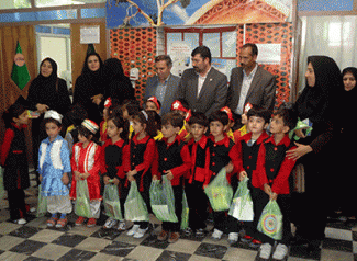 جشن روز جهانی کودک در بهزیستی نجف آباد