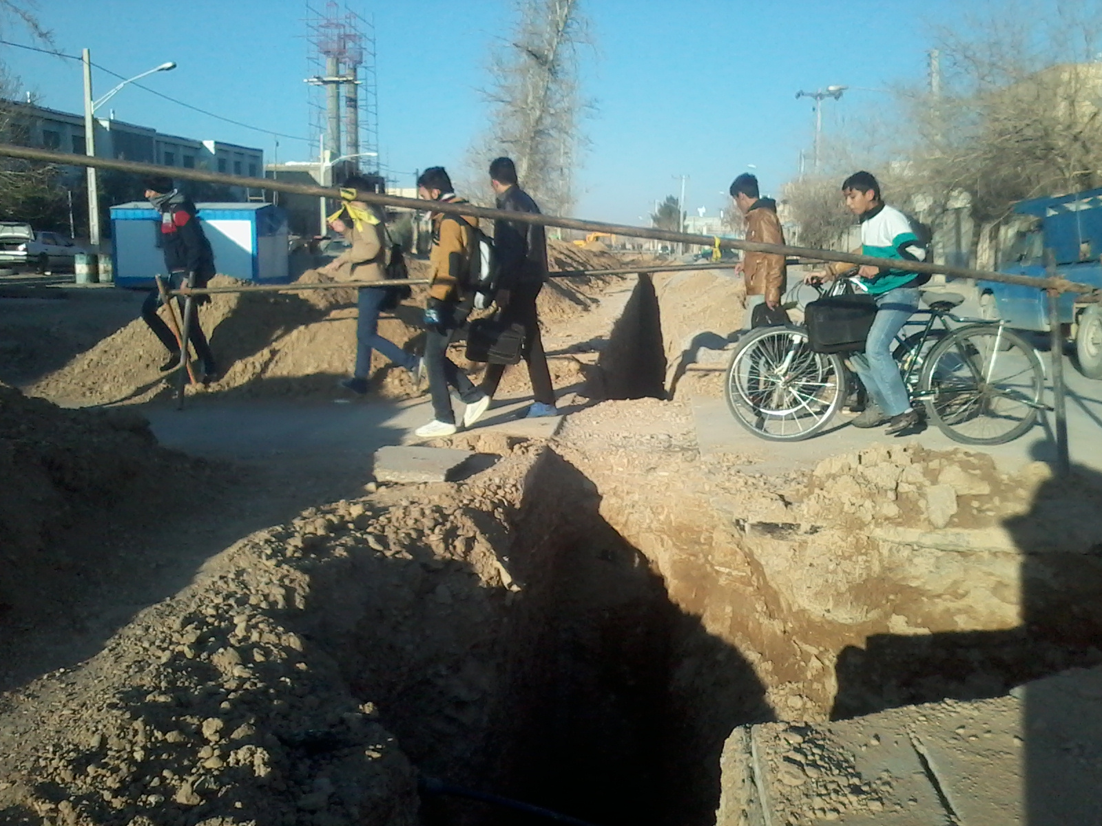 سرعت لاک پشتی فاضلاب در نجف آباد