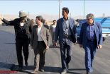 اجرای متفاوت ترین آسفالت در نجف آباد