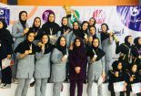 قهرمانی سمیه در والیبال کشور+ تصویر