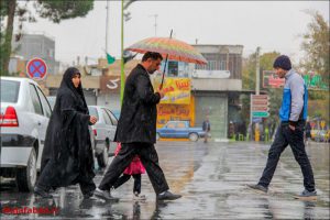 باران در نجف آباد