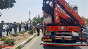 تصادف در نجف آباد