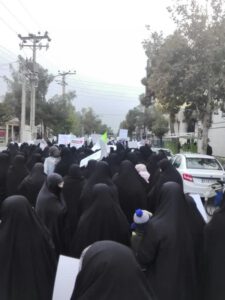 راهپیمایی در یزدانشهر