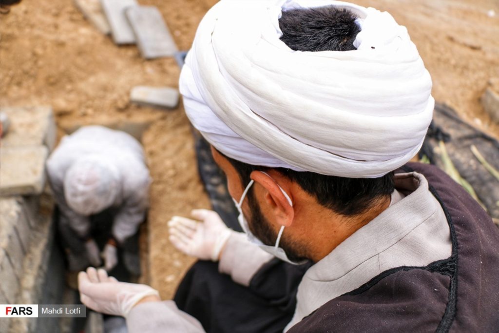 فوت تا تدفین بیمار کرونایی در نجف آباد