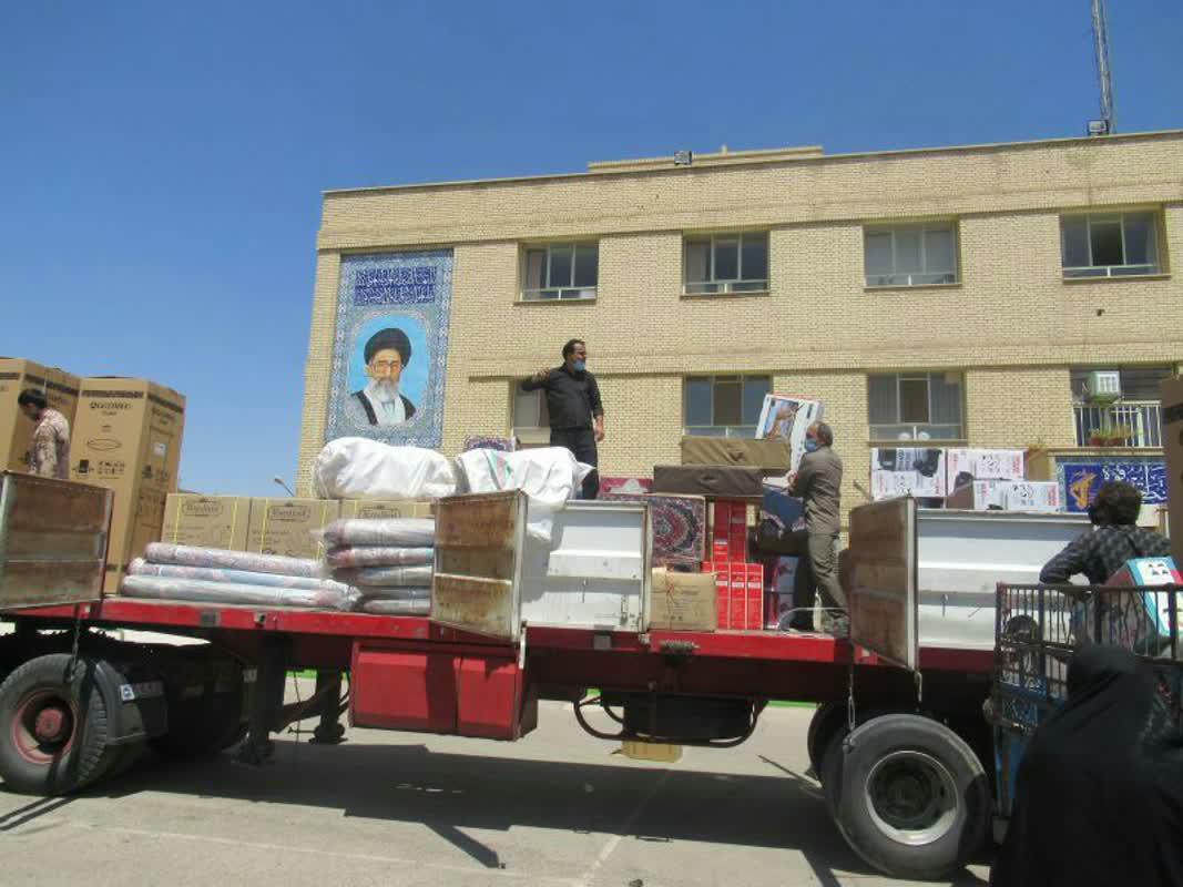 اهدای ۲۰ جهیزیه به نیازمندان توسط ناحیه بسیج نجف آباد