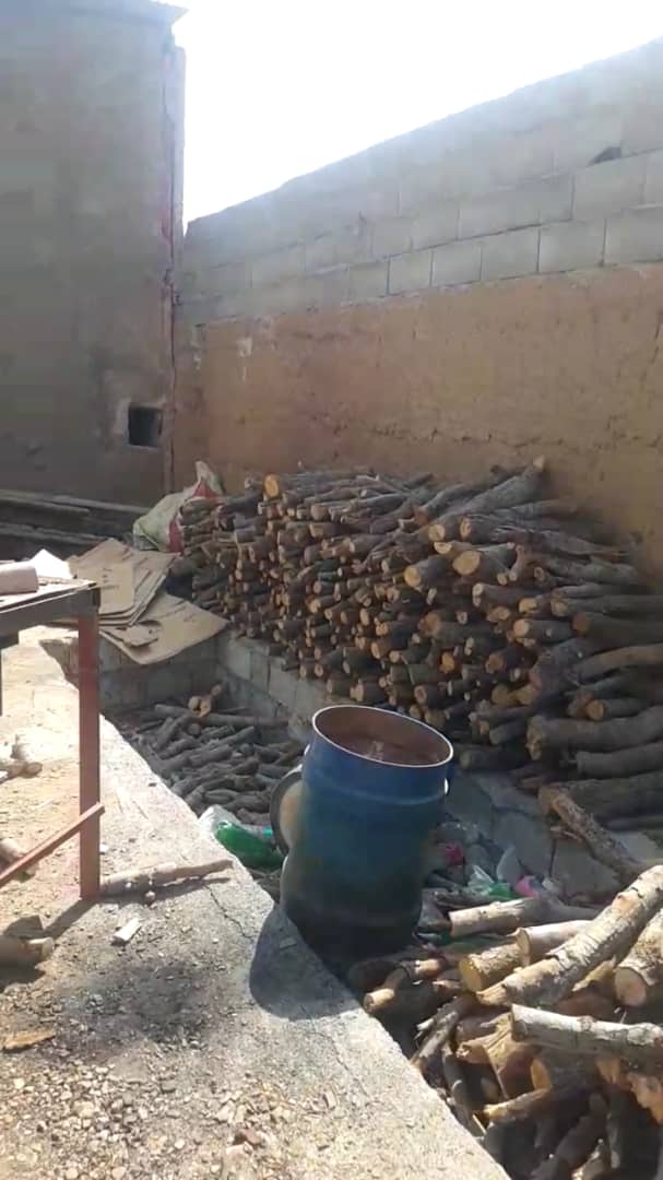 کشف و توقیف چهار تن چوب بلوط قاچاق در نجف آباد