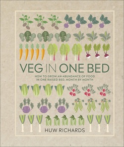 سبزیجات در یک بستر؛ چگونگی پرورش فراوانی غذا در یک بستر ناهمسطح، ماه به ماه