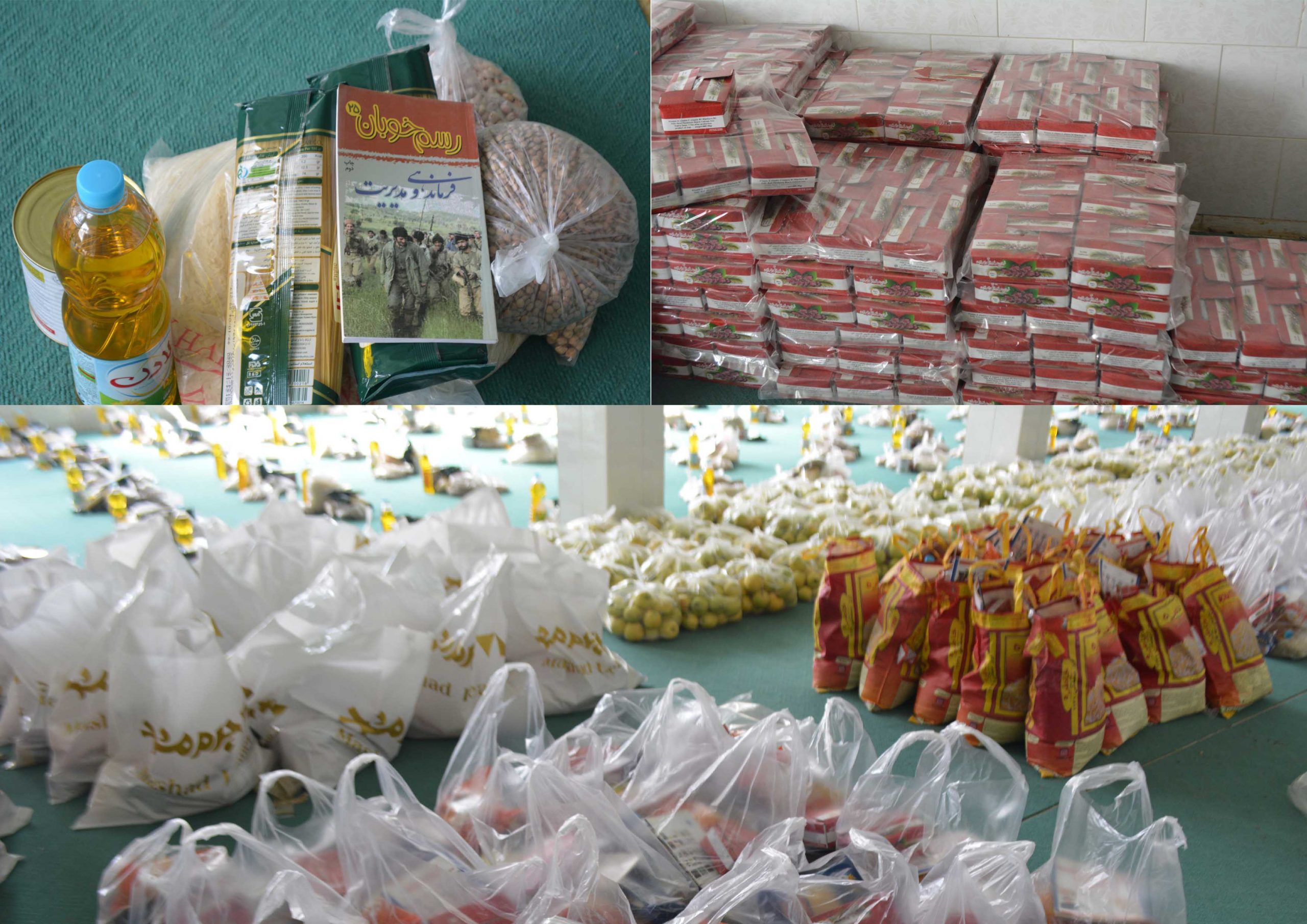 توزیع ۵۰۰ بسته معیشتی در نجف آباد
