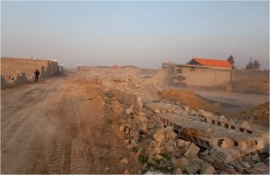 تخریب تغییر کاربری اراضی کشاورزی در نجف آباد