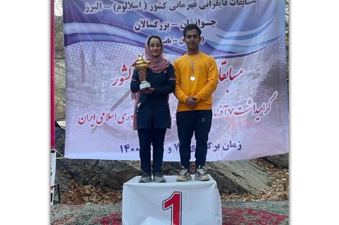 درخشش قایقران نجف آباد در مسابقات کشوری