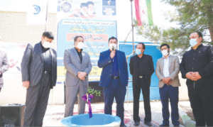 افتتاح طرح های آبرسانی در نجف آباد به مناسبت هفته دولت