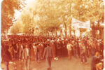فحاشی یک لات به راهپیمایی کنندگان نجف آباد
