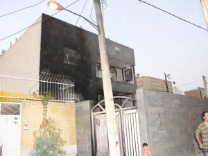 آتش سوزی خانه در ویلاشهر