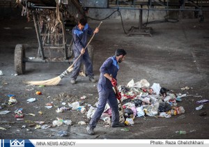بازیافت زباله در نجف آباد