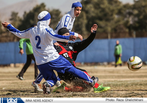 زنان فوتبالیست نجف آباد سومی کشور را تکرار کردند