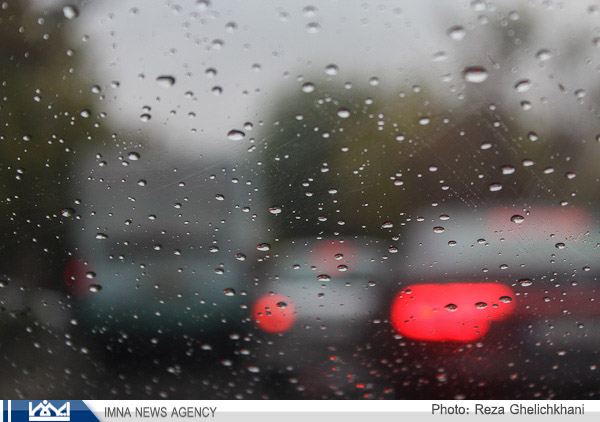 گزارش تصویری باران بهاری در نجف آباد