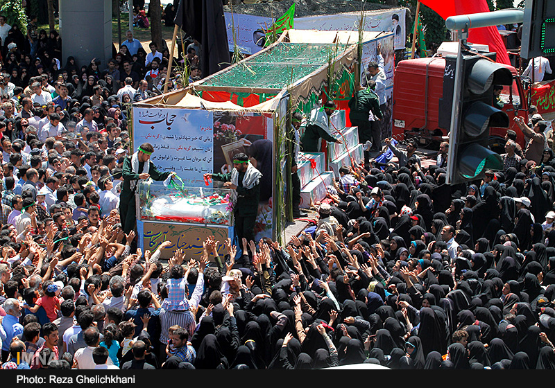 نگاه ایمنا به تشییع شهدا در نجف آباد+گزارش تصویری