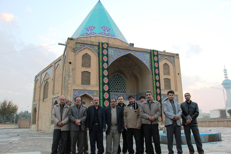 گزارش تصویری از بازدید نمازگزاران سه مسجد از تخت فولاد
