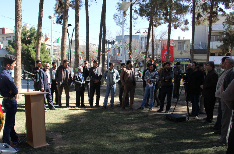  ضبط اولین تریبون آزاد برنامه “صندوق”شبکه۳ سیما در نجف آباد