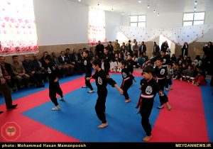 افتتاح خانه ورزش روستایی همت آباد