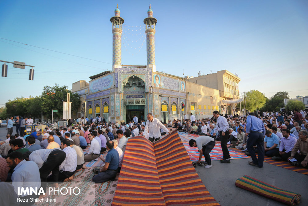 نماز عید فطر در نجف آباد