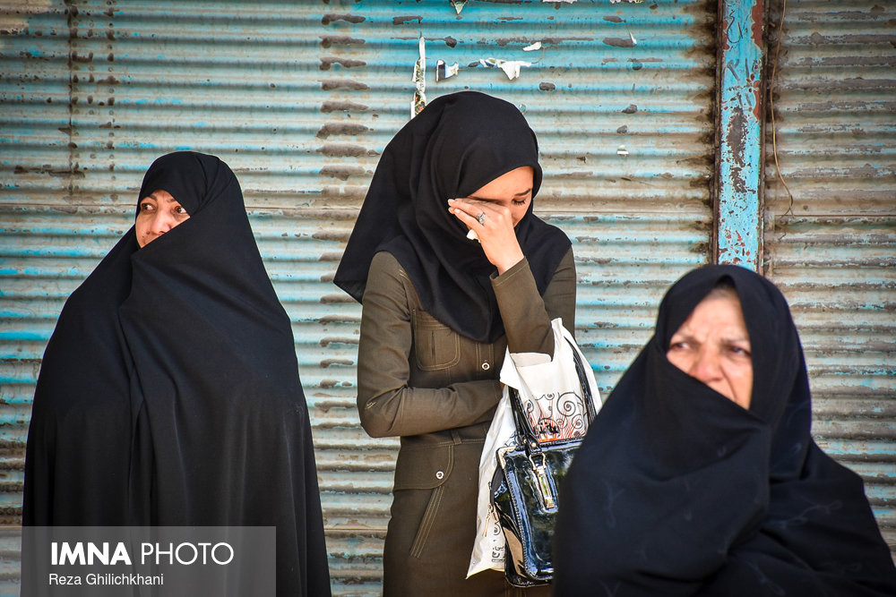 تشییع یک جانباز در نجف آباد+تصاویر