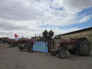 تجمع اعتراضی کشاورزان نجف آباد