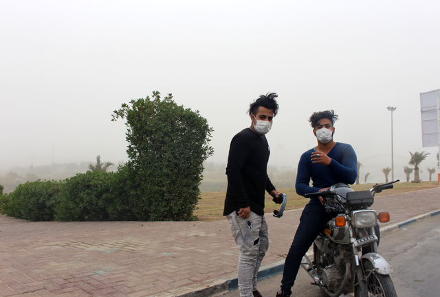 فیلمی از تولید گرد و غبار برای نجف آباد