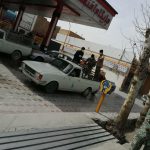 ضدعفونی کردن معابر نجف آباد توسط بسیجیان