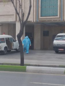 ورود بیمار به بیمارستان شهید منتظری نجف آباد