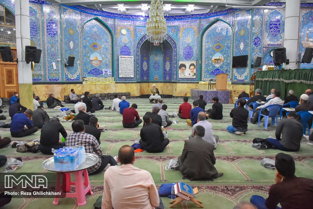 مراسم احیاء شب بیست و سوم رمضان سال99 در نجف آباد