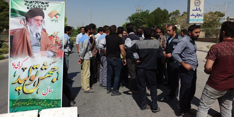 اعتراض کارگران کاشی اصفهان