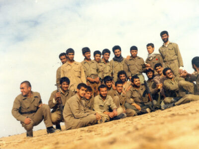 نیروهای گردان ۱۴معصوم لشکر۸ در سال۶۵+فیلم