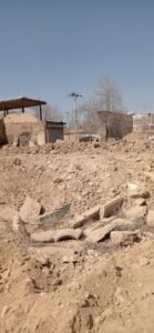 تخریب کامل خانه تاریخی تدین در نجف آباد