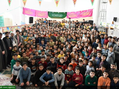 اعتکاف دانش آموزی مسجد جامع صالح آباد نجف‌آباد+تصاویر