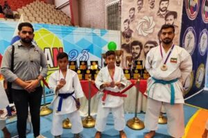 درخشش کاراته نجف آباد در جام بین المللی مشهد