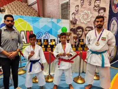 درخشش کاراته نجف آباد در جام بین المللی مشهد