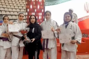 نایب قهرمانی دختران جودوکار نجف آباد در کشور