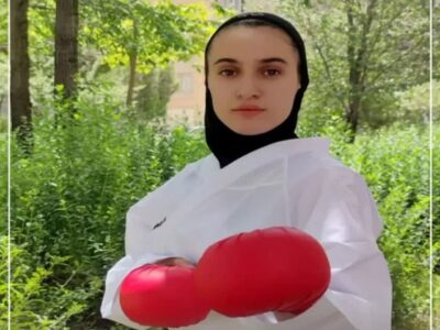 سومی دختر کاراته کار نجف آباد در کشور