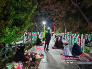 مراسم احیاء 21رمضان 1403 در گلزار شهدای نجف آباد