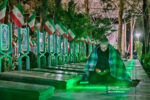 احیاء ۲۱رمضان ۱۴۰۳ در گلزار شهدای نجف آباد+تصاویر