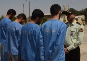 دستگیری باند سارقین باغات در شهرستان نجف آباد