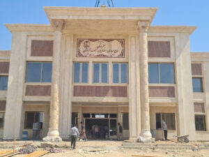 هنرستان در حال تکمیل «حاج مهدی رضائیان»