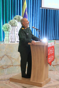 سرتیپ دوم پاسدار مصطفی محمدی فرمانده لشکر 8 نجف اشرف. از خرداد 1401 تا مهر 1404